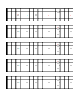 Blank fretboard diagrams for banjo